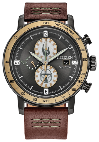 Citizen Mandalorian chronograph watch CA0857-09W