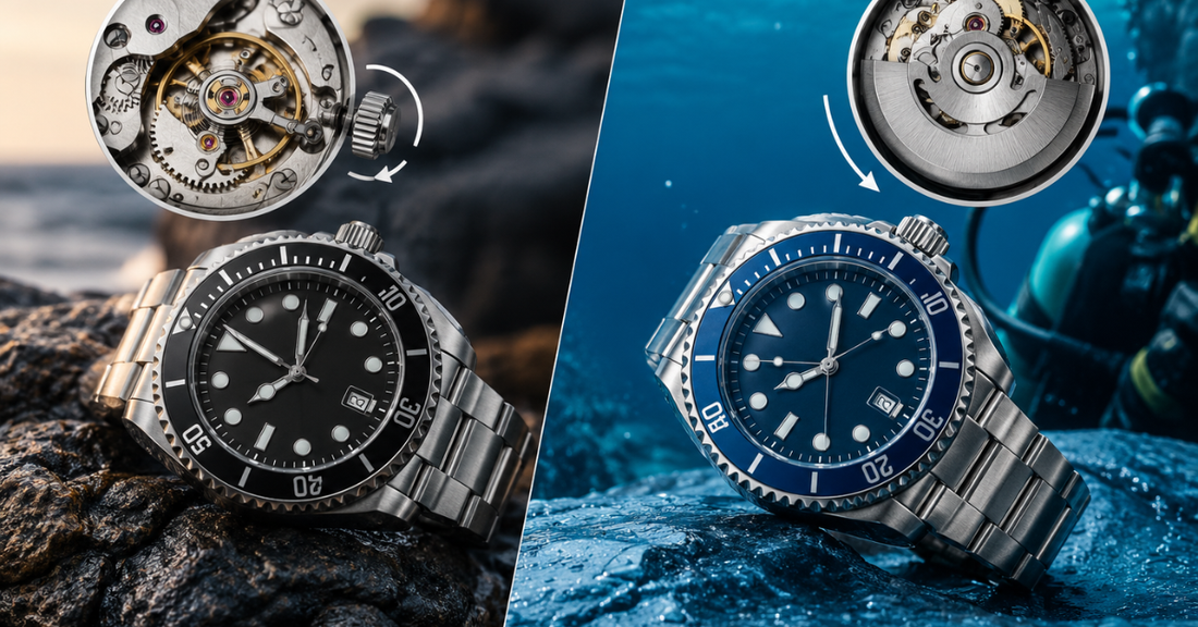 Mechanical vs. Automatic Dive Watches: What's the Difference?