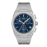 Tissot PRX Quartz Chronograph 41mm - Blue on Bracelet T137.417.11.041.00