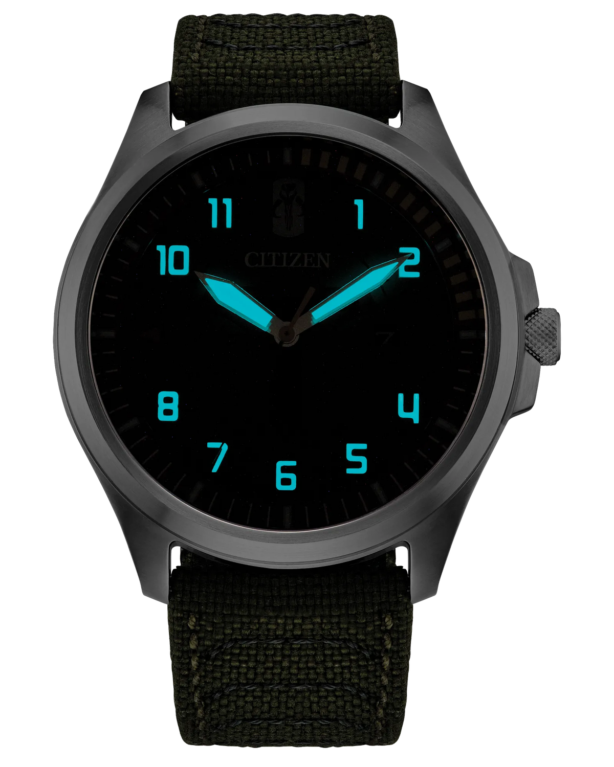Citizen Boba Fett Star Wars AW1418-06W — Luminous dial