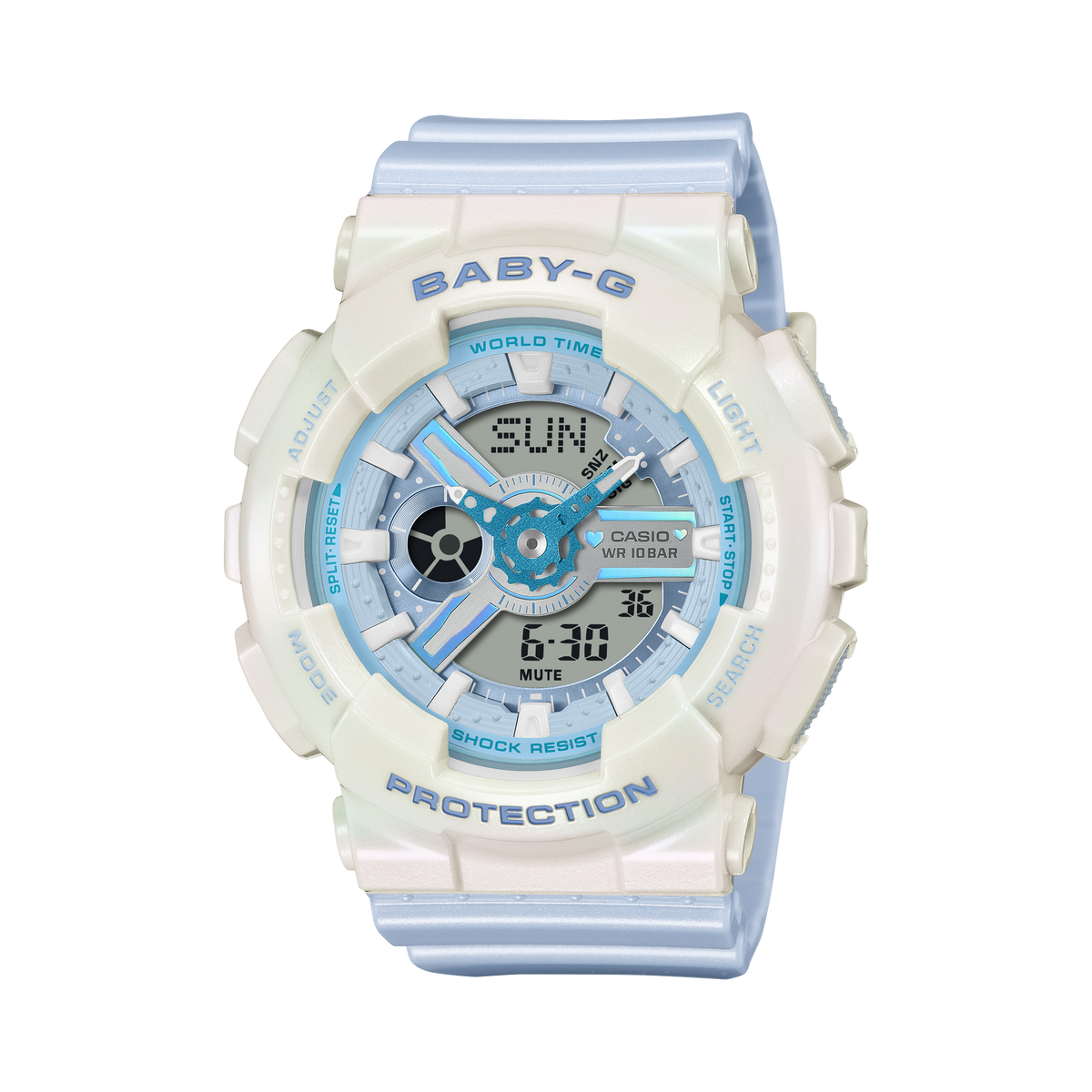 Casio Baby-G BA-110PD-2A white watch