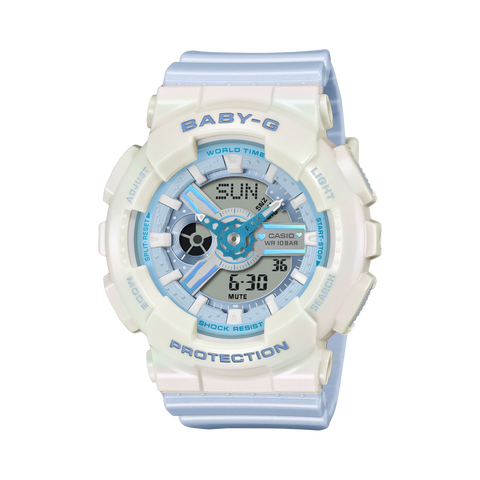 Casio Baby-G BA-110PD-2A white watch