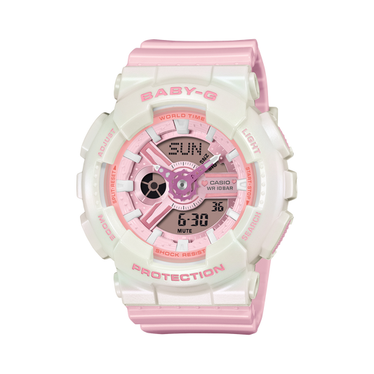 Casio Baby-G BA-110PD-4A white watch
