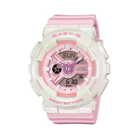 Casio Baby-G BA-110PD-4A white watch