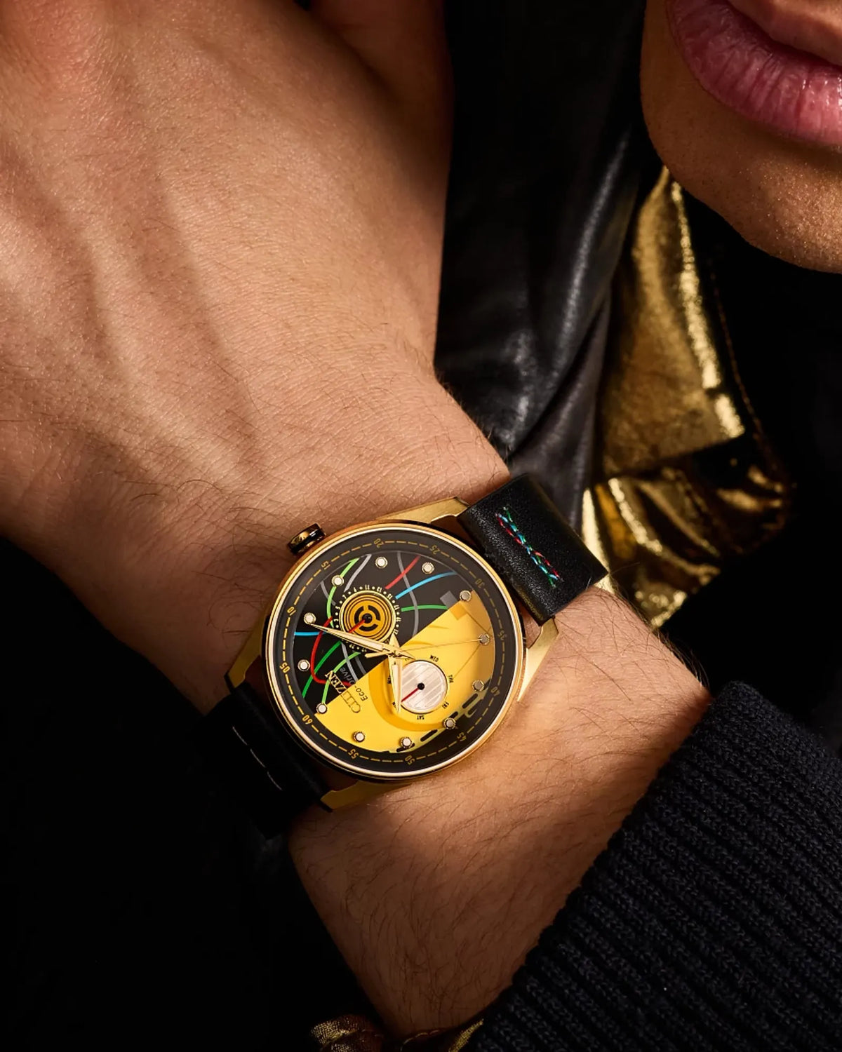 Citizen C-3PO Rewired Star Wars BU4026-05W — On-wrist view