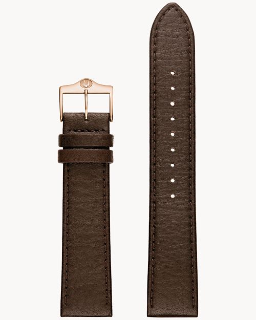 Bulova Brown Leather Strap | 20mm 9S20005