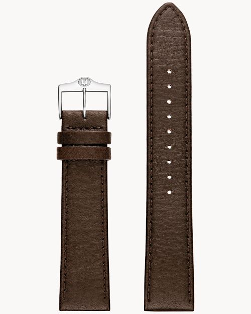 Bulova Brown Leather Strap | 20mm 9S20003