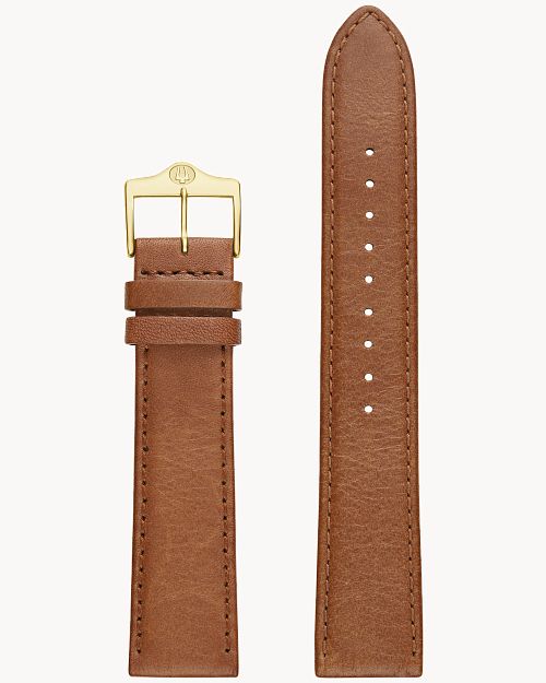 Bulova Brown Leather Strap | 20mm 9S20006