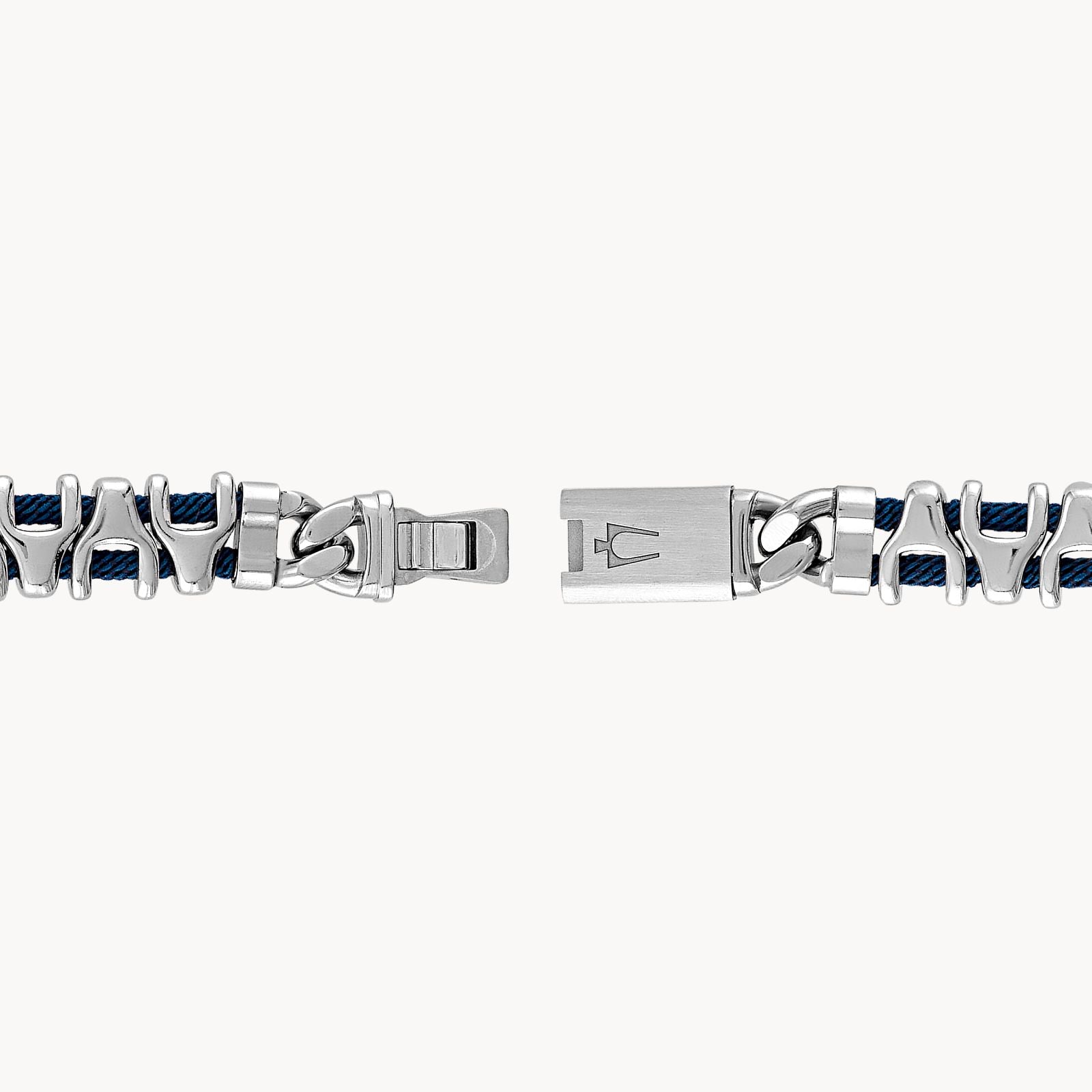 Bulova Bulova Link™ Bracelet Stainless Steel & Cord BVB1193-NVSTNA