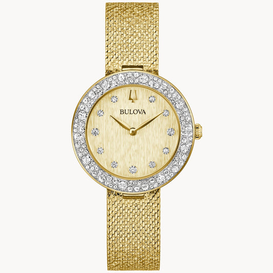Bulova Crystal Watch 98L321