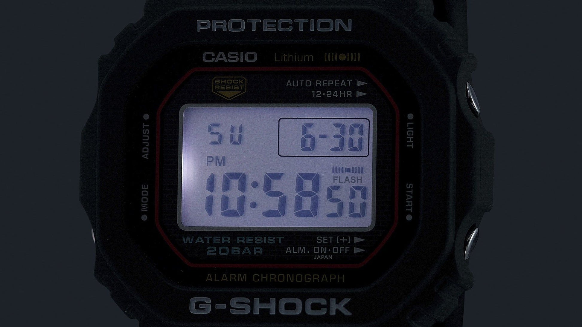 G-Shock DIGITAL 5000 SERIES DW5000R-1A