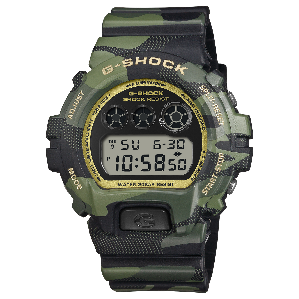 Casio G-Shock DW-6900CMG-3 green watch