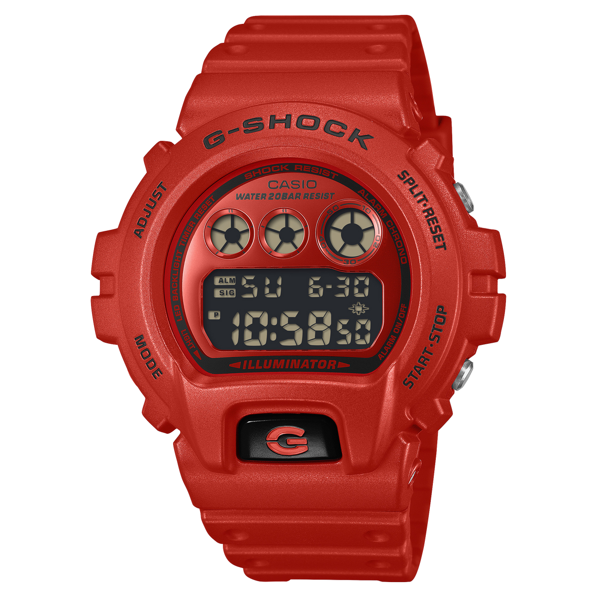Casio G-Shock DW-6900RRB-4 red watch