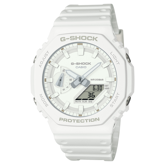 Casio G-Shock GA-2100-7A7 white watch