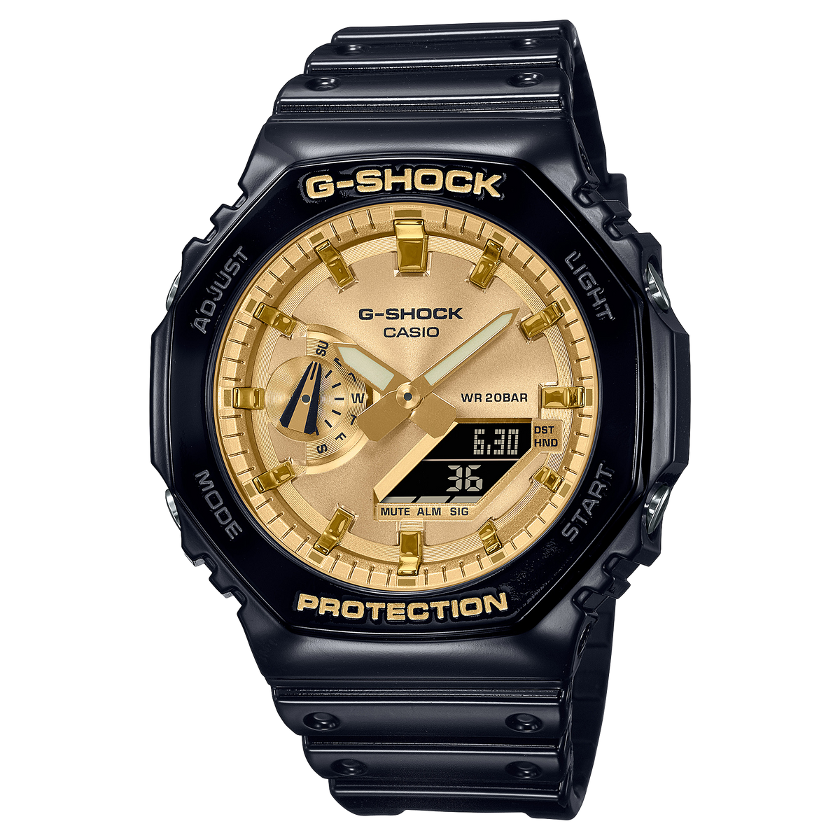 Casio G-Shock GA-2100GB-1A black watch