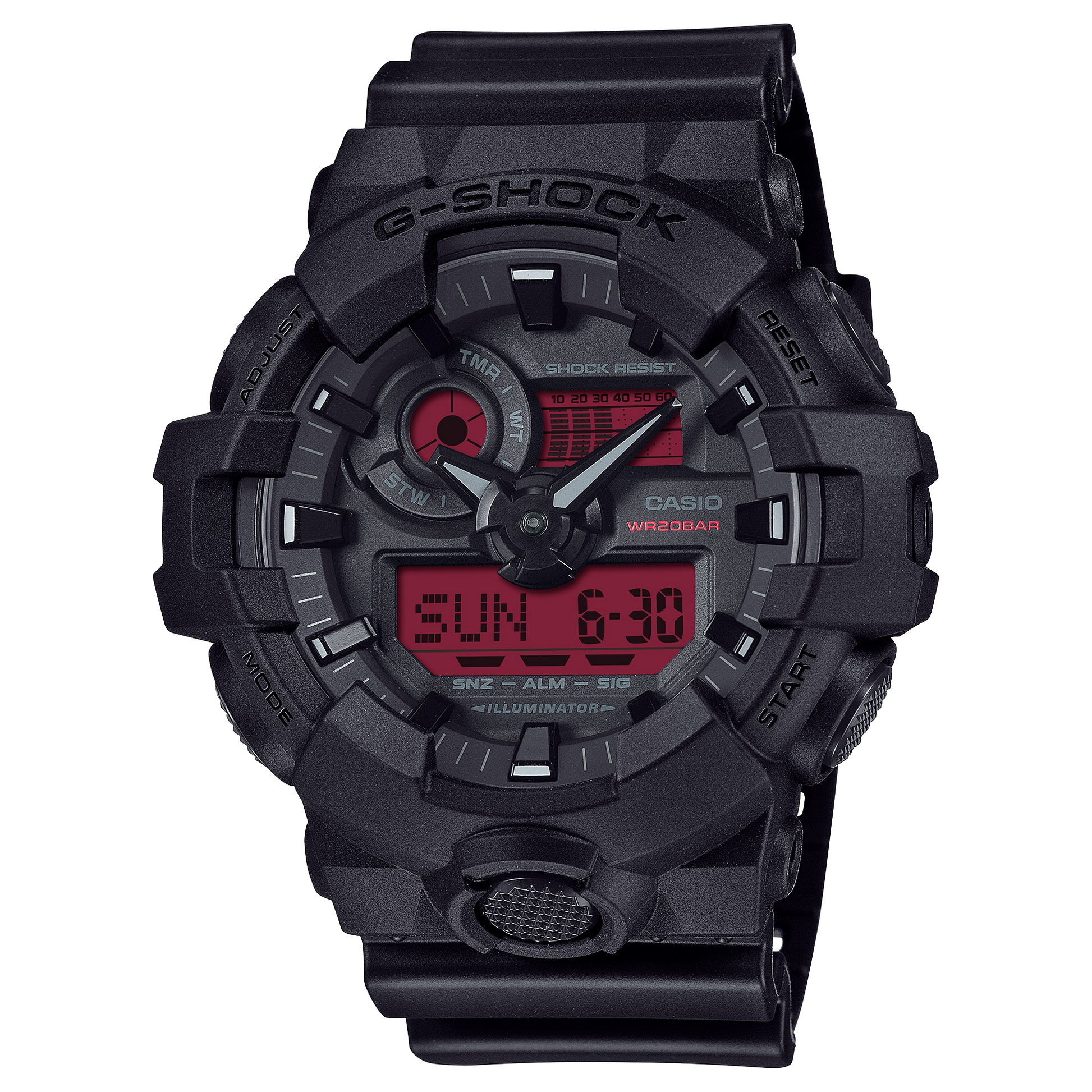G-Shock ANALOG-DIGITAL GA-700 SERIES GA700BBR-1A