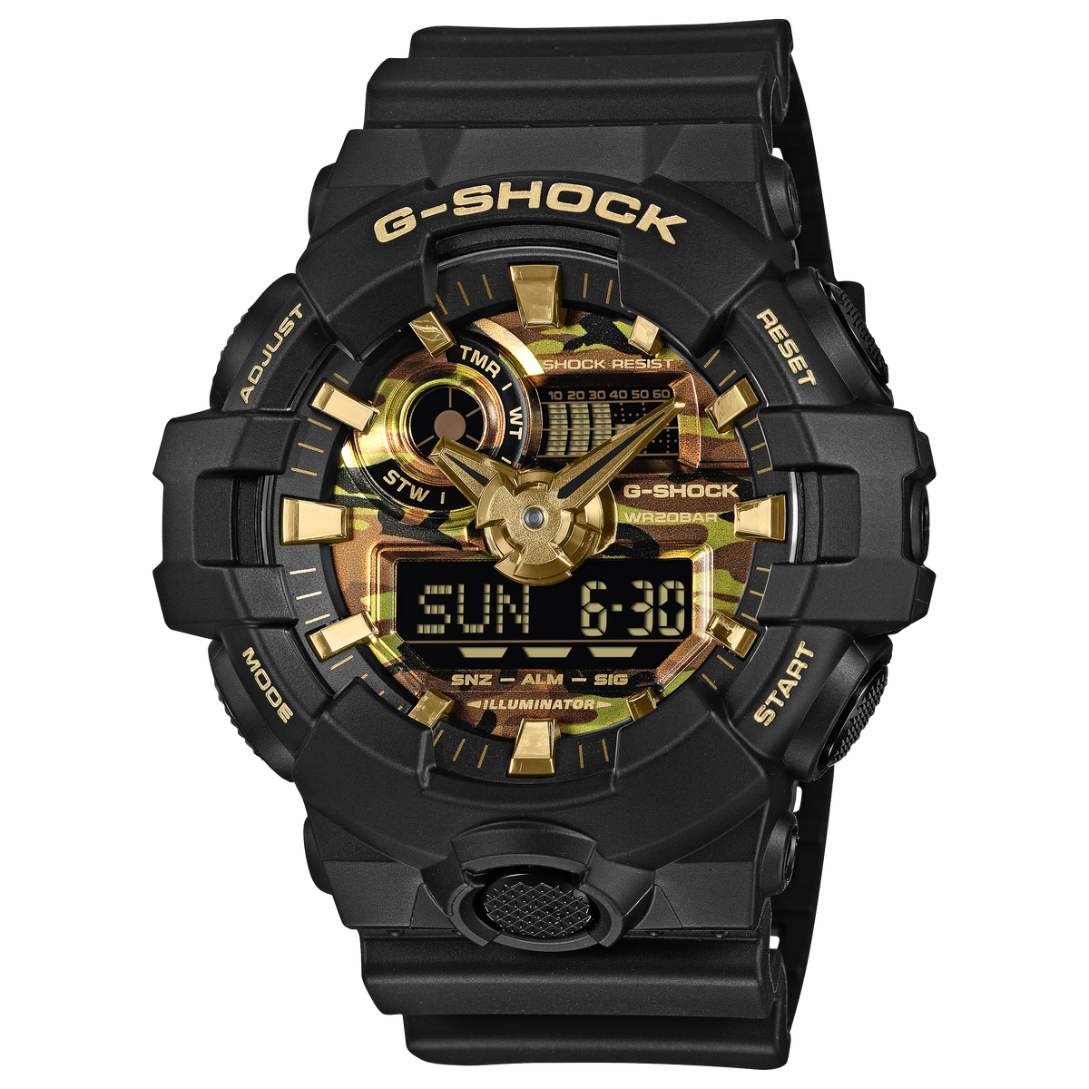 Casio G-Shock GA-700CF-1A black watch