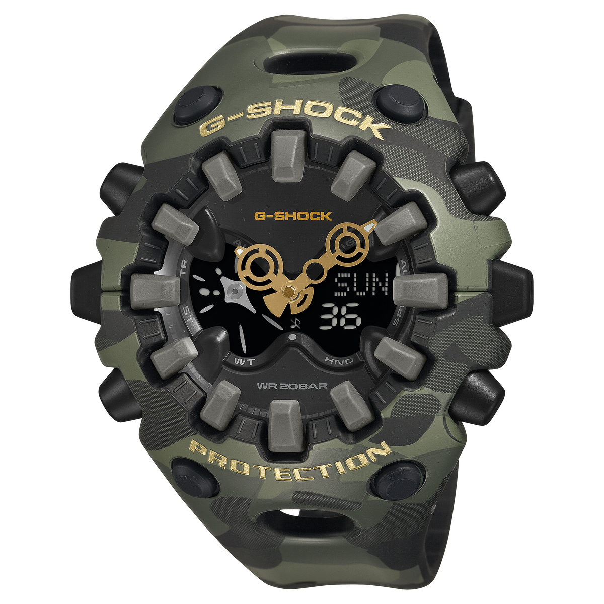 Casio G-Shock GA-V01CMG-3A green watch