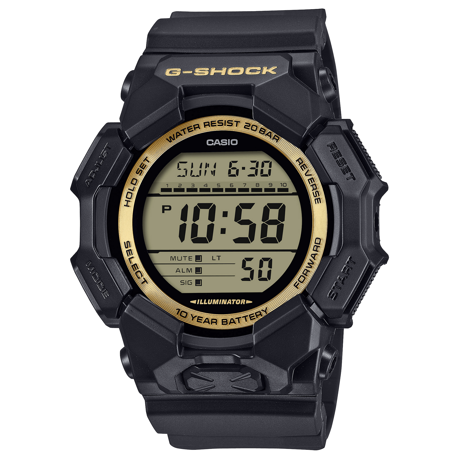 G-Shock DIGITAL GD-010 SERIES GD010GB-1A9