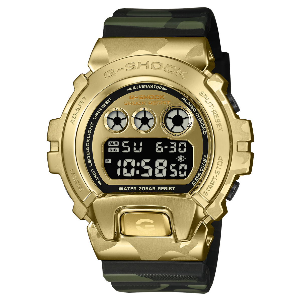 Casio G-Shock GM-6900CMG-3 gold watch