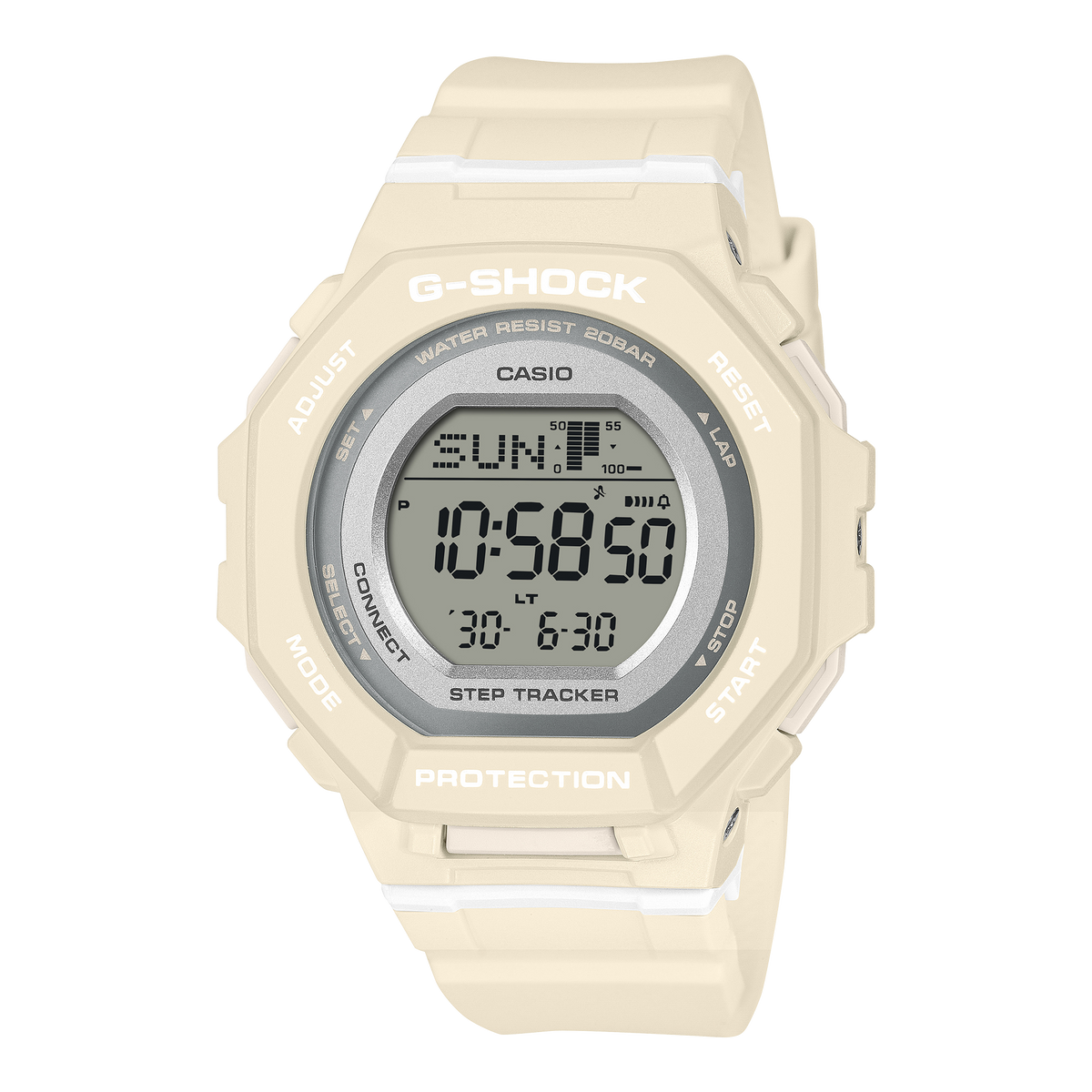 Casio G-Shock GMD-B300-7 white watch
