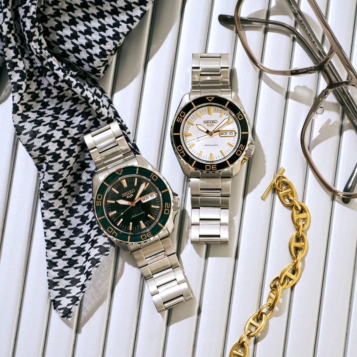 Seiko 5 Sports SKX HDB004 on wrist