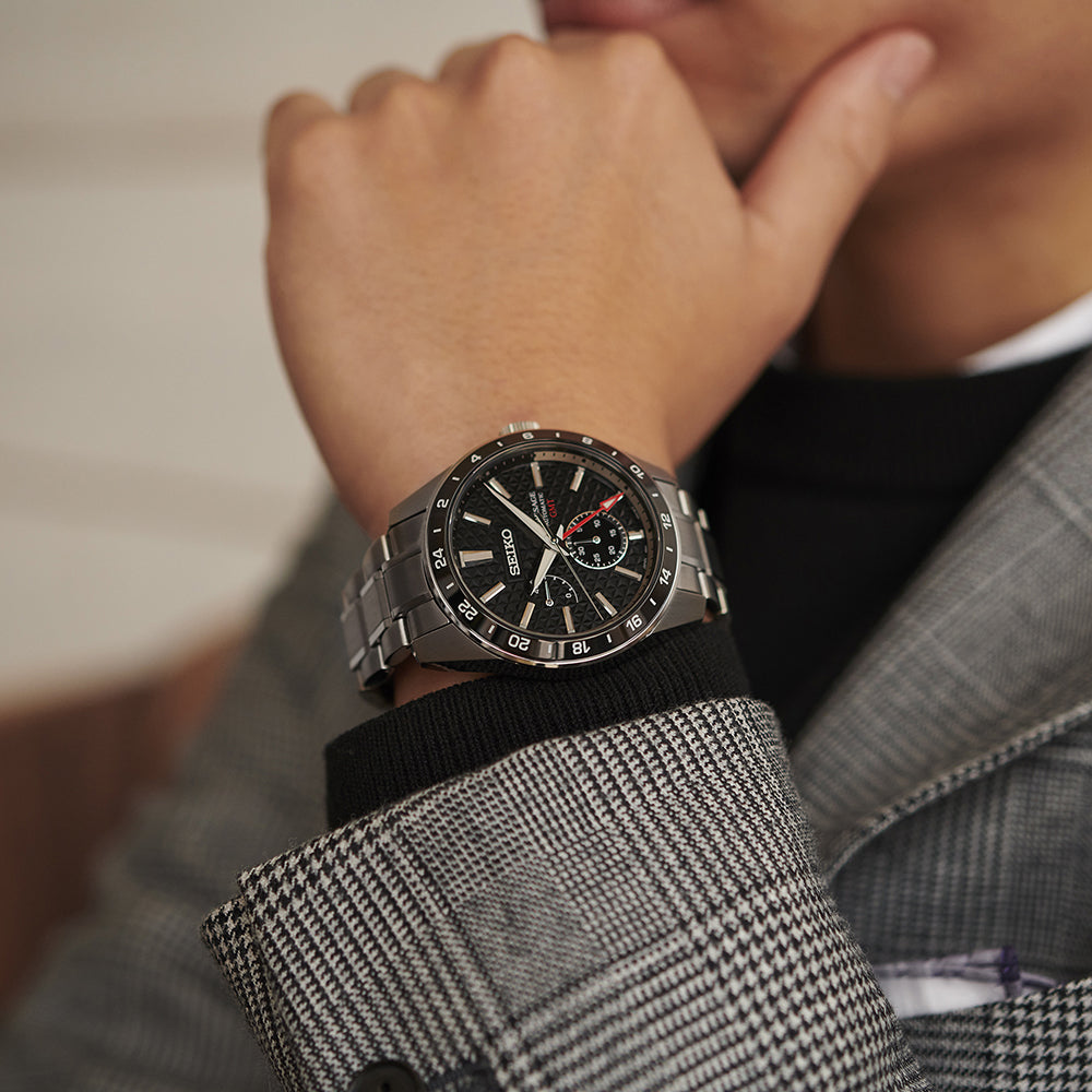 Seiko Presage Sharp Edged Series Gmt Spb221
