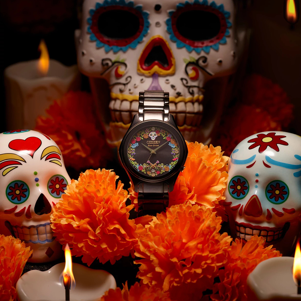 Citizen Sugar Skull Pixar EM1175-51W