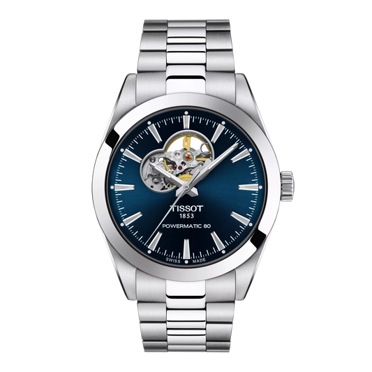 Tissot Gentleman Powermatic 80 Open Heart Watch T127.407.11.041.01