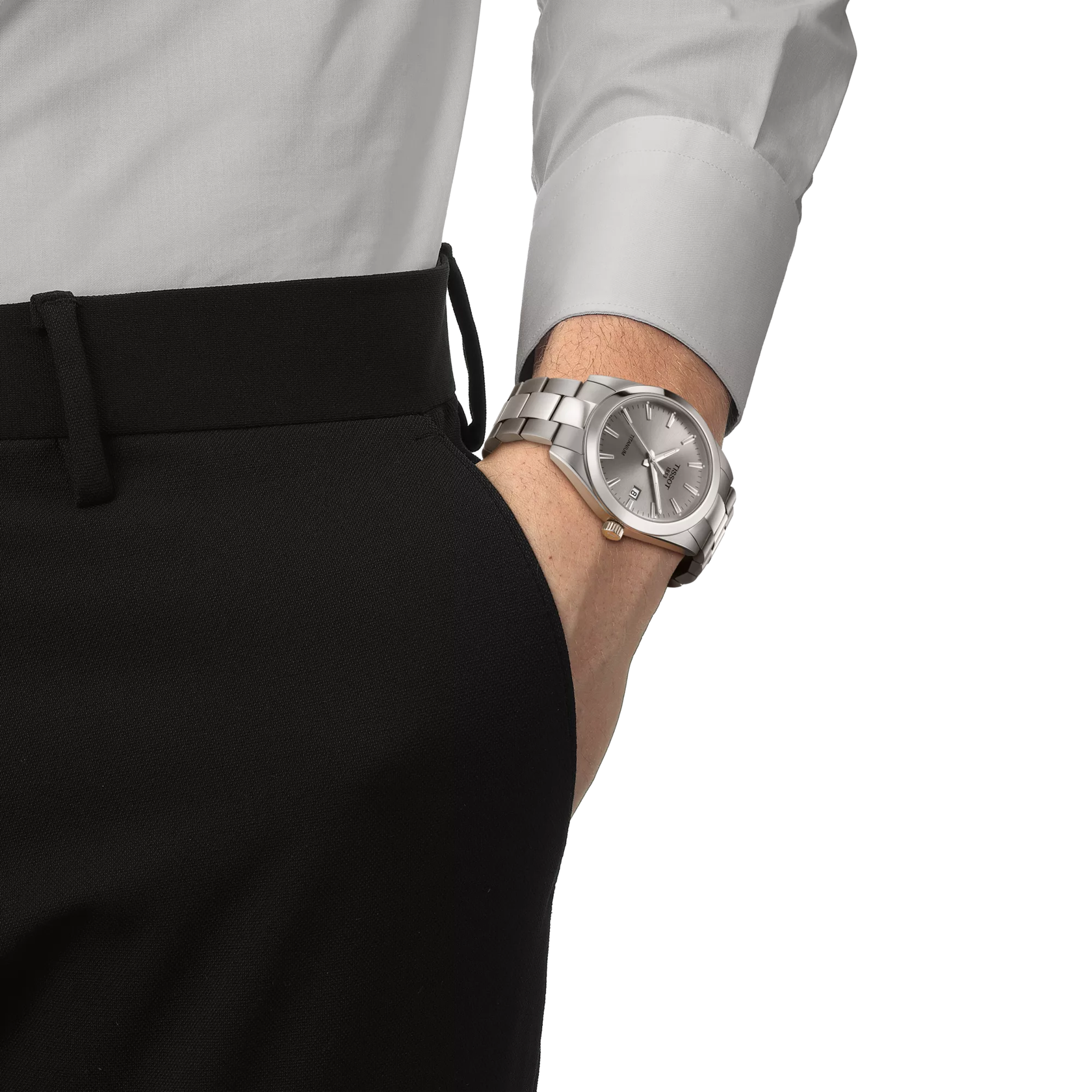 Tissot Gentleman Titanium Watch T127.410.44.081.00