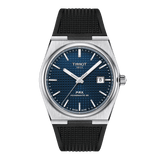 Tissot PRX Automatic Powermatic 80 40mm - Blue on Rubber Strap T137.407.17.041.00