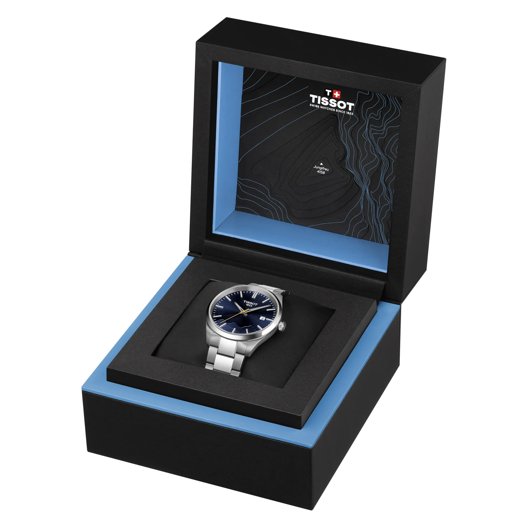 Tissot PR 100 Jungfraubahn Quartz 40mm Watch T150.410.11.031.00