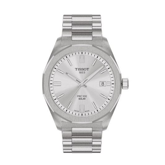 Tissot PRC 100 Solar Quartz 39mm Watch T151.422.11.031.00