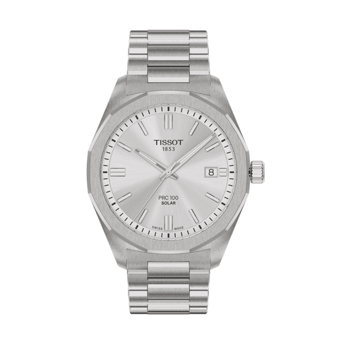 Tissot PRC 100 Solar Quartz 39mm Watch T151.422.11.031.00