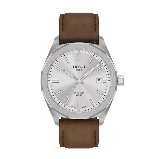Tissot PRC 100 Solar Quartz 39mm Watch T151.422.16.031.00