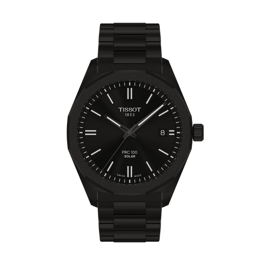 Tissot PRC 100 Solar Quartz 39mm Watch T151.422.33.051.00
