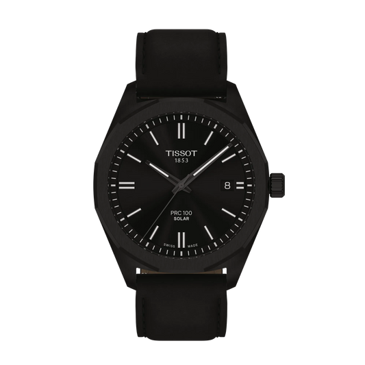 Tissot PRC 100 Solar Quartz 39mm Watch T151.422.36.051.00