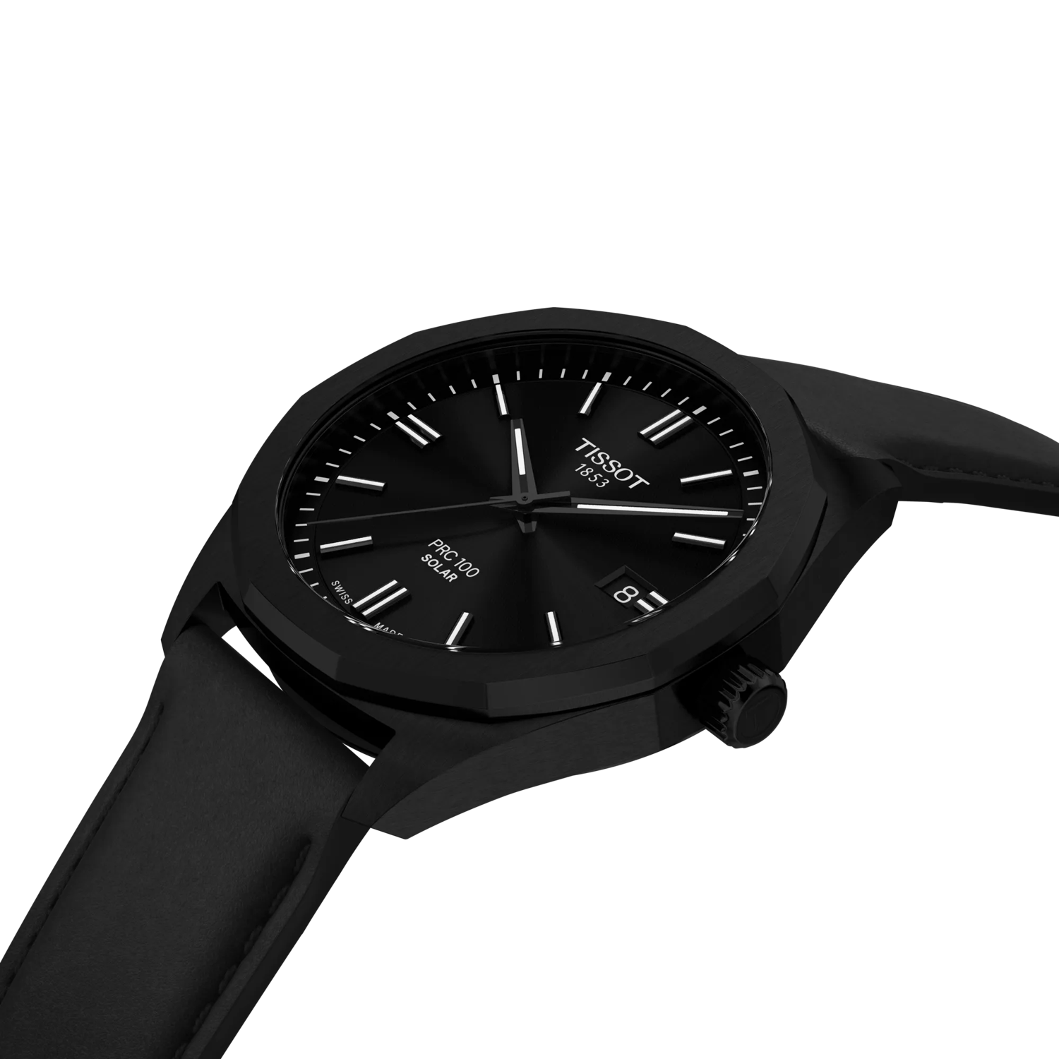 Tissot PRC 100 Solar Quartz 39mm Watch T151.422.36.051.00