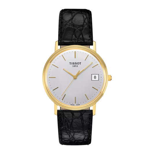 Tissot Goldrun Hesalite 18K Gold Watch T71.3.401.31