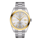 Tissot Gentleman Powermatic 80 Silicium Solid 18K Gold Bezel Watch T927.407.41.031.01