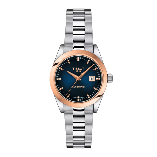 Tissot T-My Lady Automatic 18K Gold bezel Watch T930.007.41.046.00
