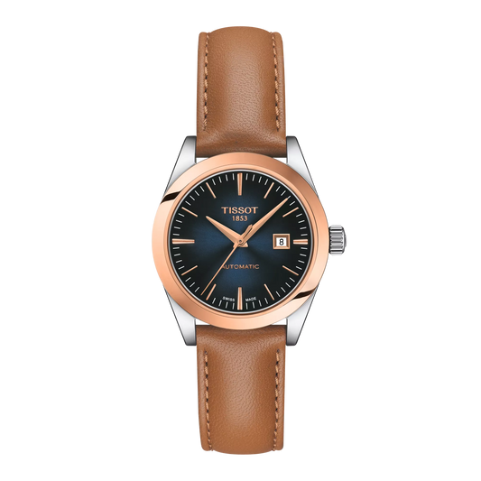 Tissot T-My Lady Automatic 18K Gold bezel Watch T930.007.46.041.00