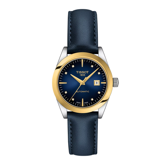 Tissot T-My Lady Automatic 18K Gold bezel Watch T930.007.46.046.00