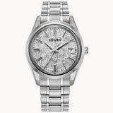 Citizen The CITIZEN AQ4100-57B Super Titanium watch with silver-tone dial