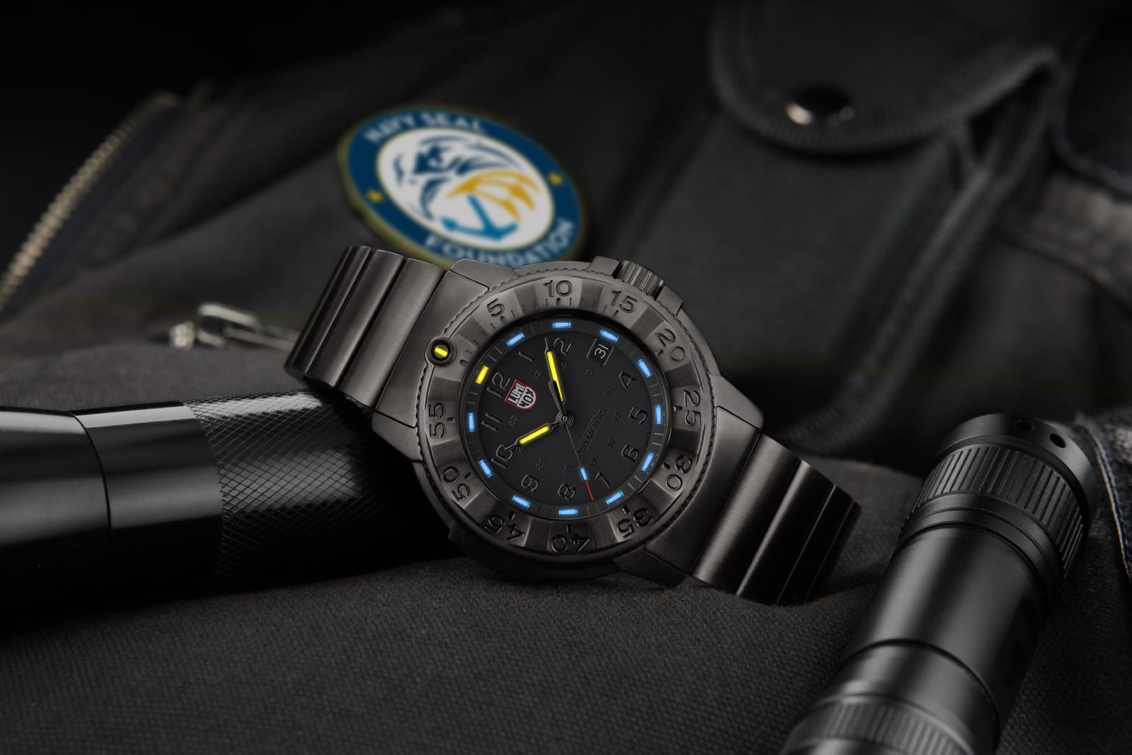 Luminox Navy SEAL Foundation 3220, 43 mm, Military Dive Watch XS.3228.NSF