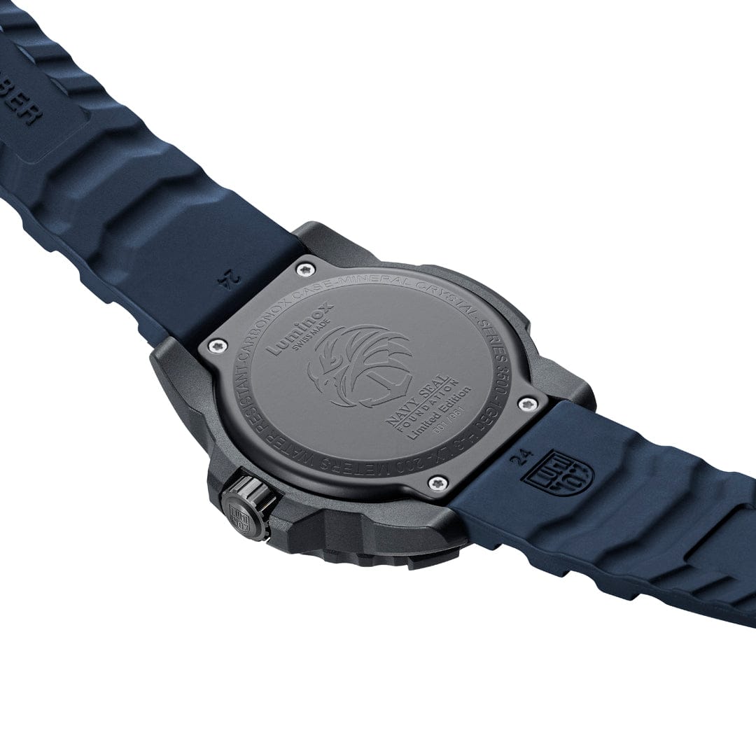 Luminox Navy SEAL Foundation 3500, 45 mm, Military Dive Watch, The Guardian, Limited Edition XS.3505.NSF.N