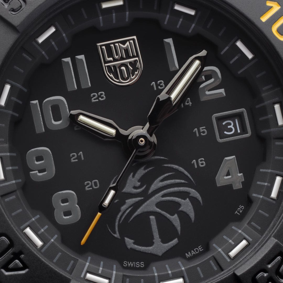 Luminox Navy SEAL Foundation 3500, 45 mm, Military Dive Watch, The Guardian, Limited Edition XS.3505.NSF.N