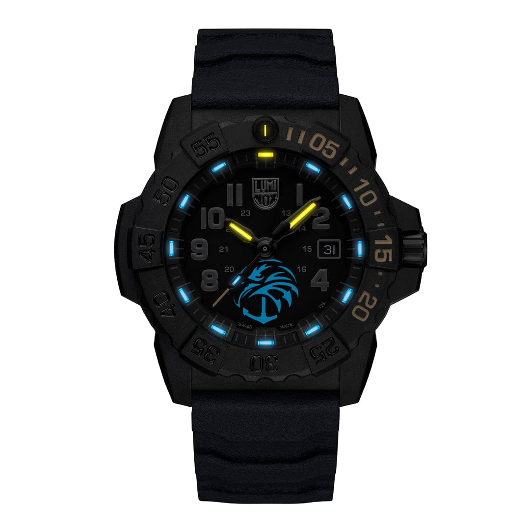 Luminox Navy SEAL Foundation 3500, 45 mm, Military Dive Watch, The Guardian, Limited Edition XS.3505.NSF.N
