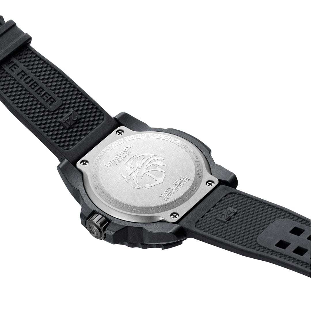 Luminox Navy Seal Foundation 3500 Series Military Dive Watch, 45 mm XS.3517.NSF.SET