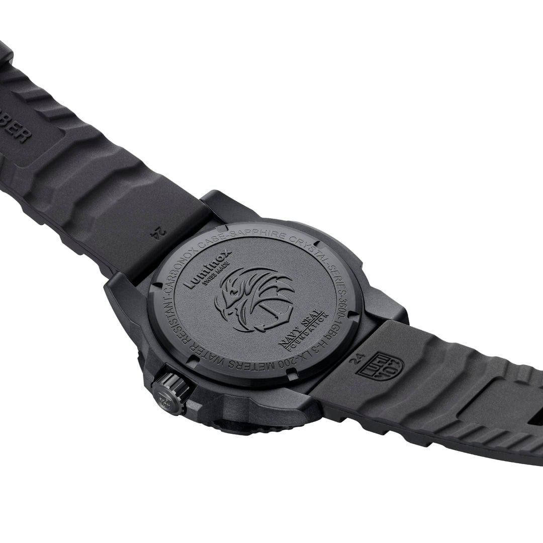 Luminox Navy Seal Foundation Military Blackout Watch, 45 mm XS.3601.BO.NSF